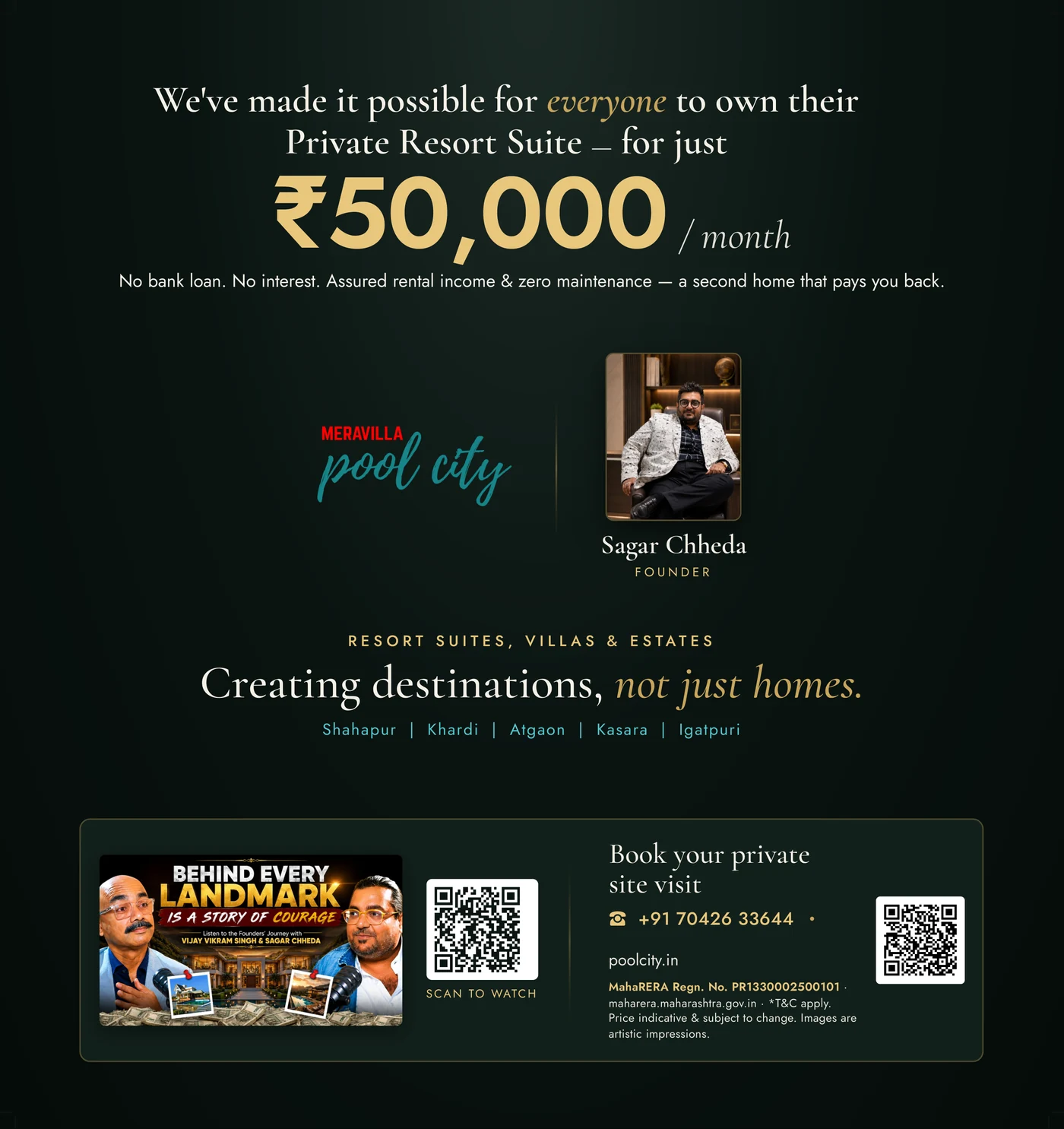Mid-Day Hot Property feature — Creating destinations, not just homes, with founder Sagar Chheda