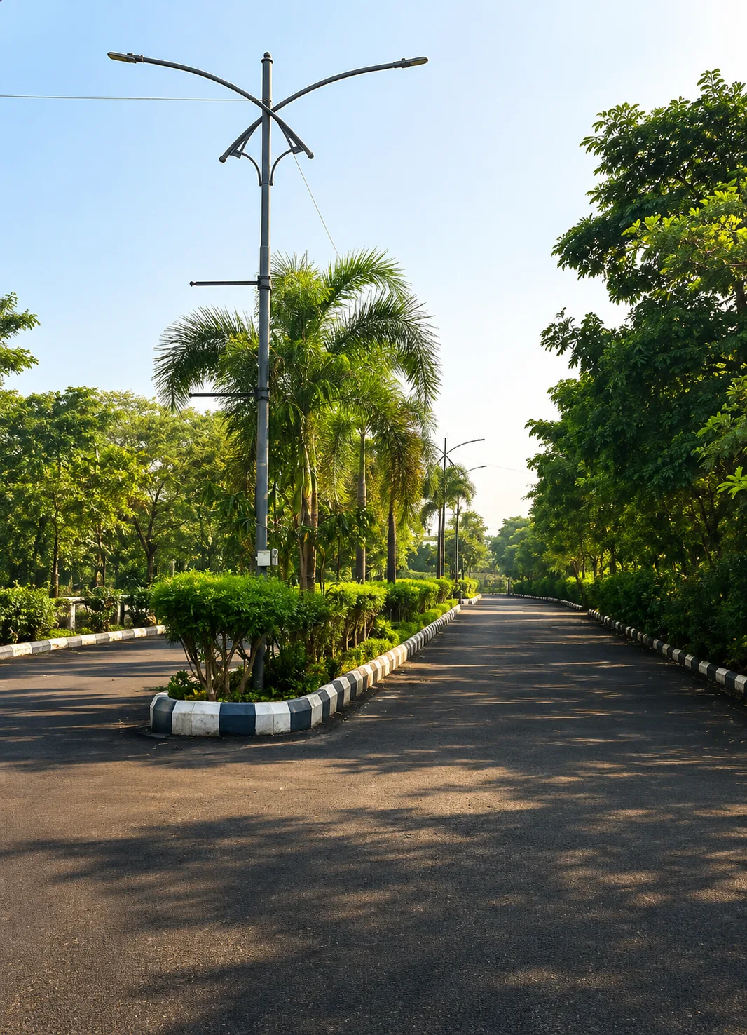 A tarred internal road at Atgaon