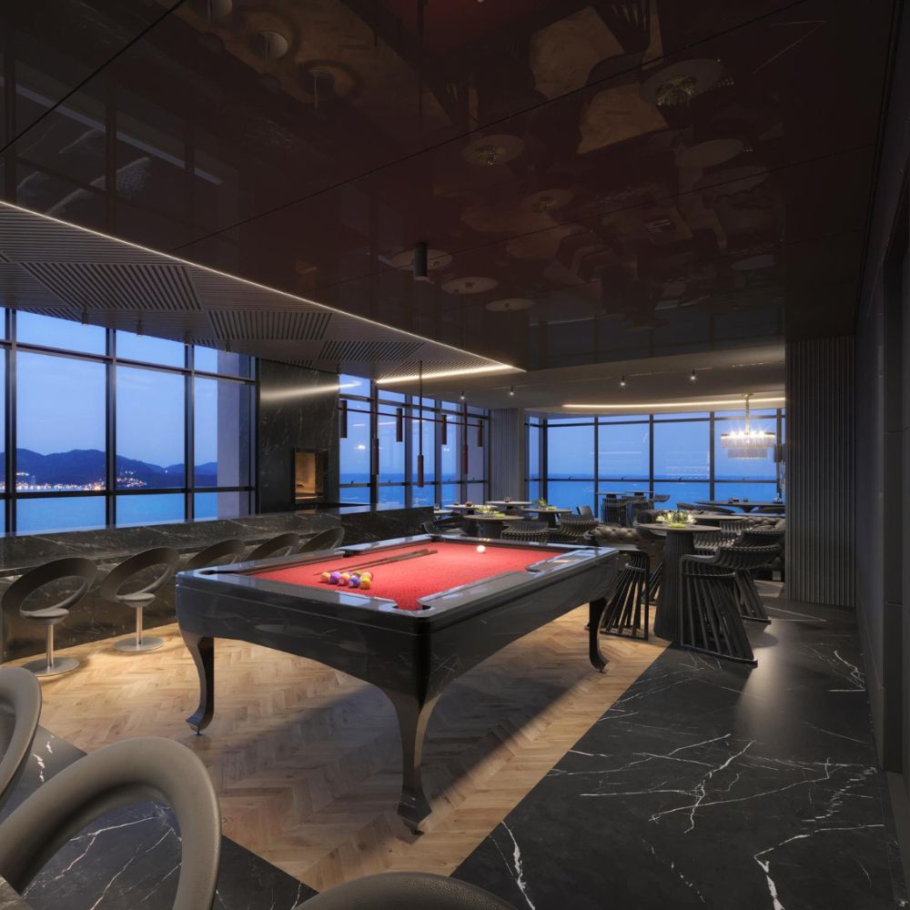 Indoor game room